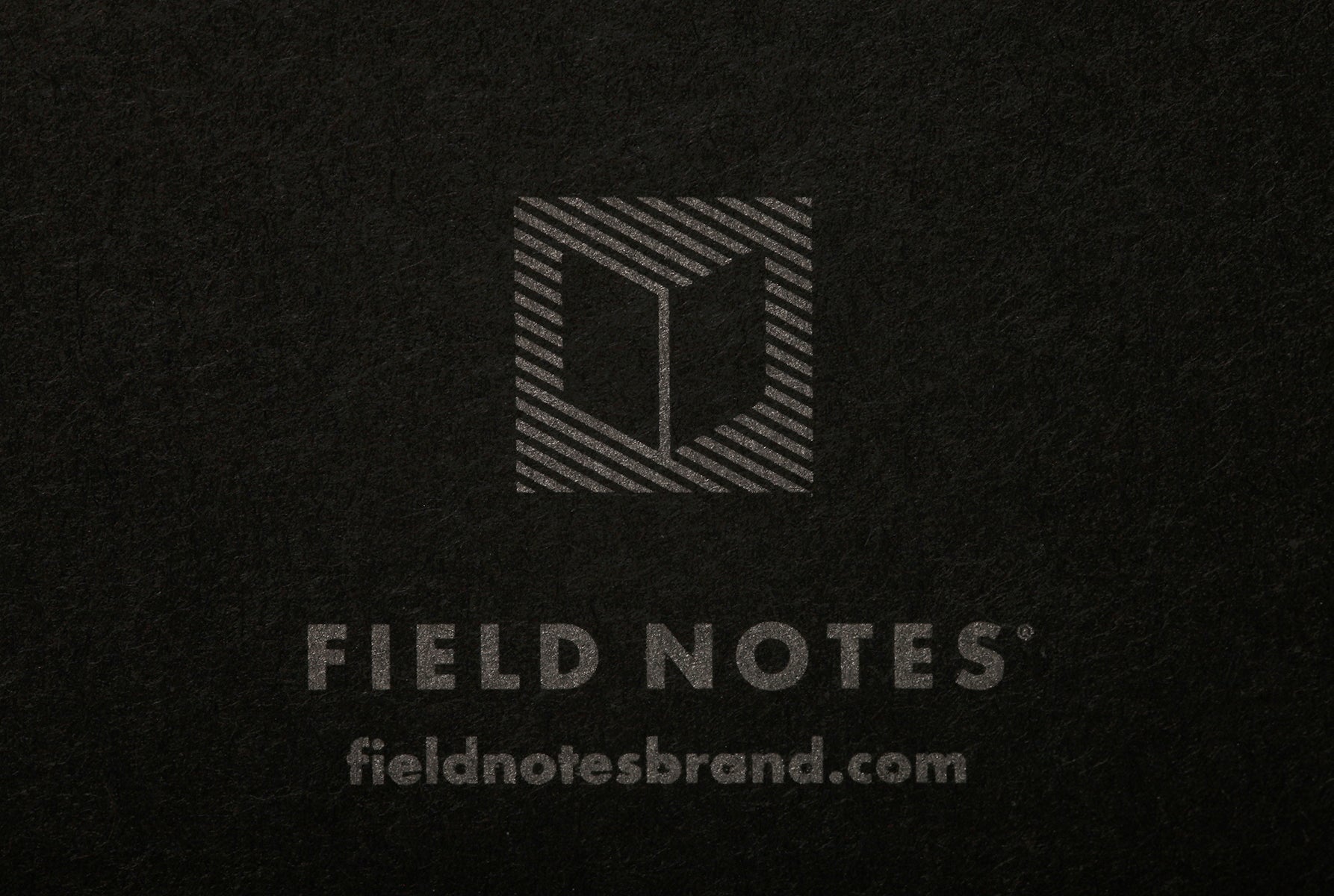 Field Notes "Pitch Black" 3-Pack Notizheft Notizhefte Field Notes 