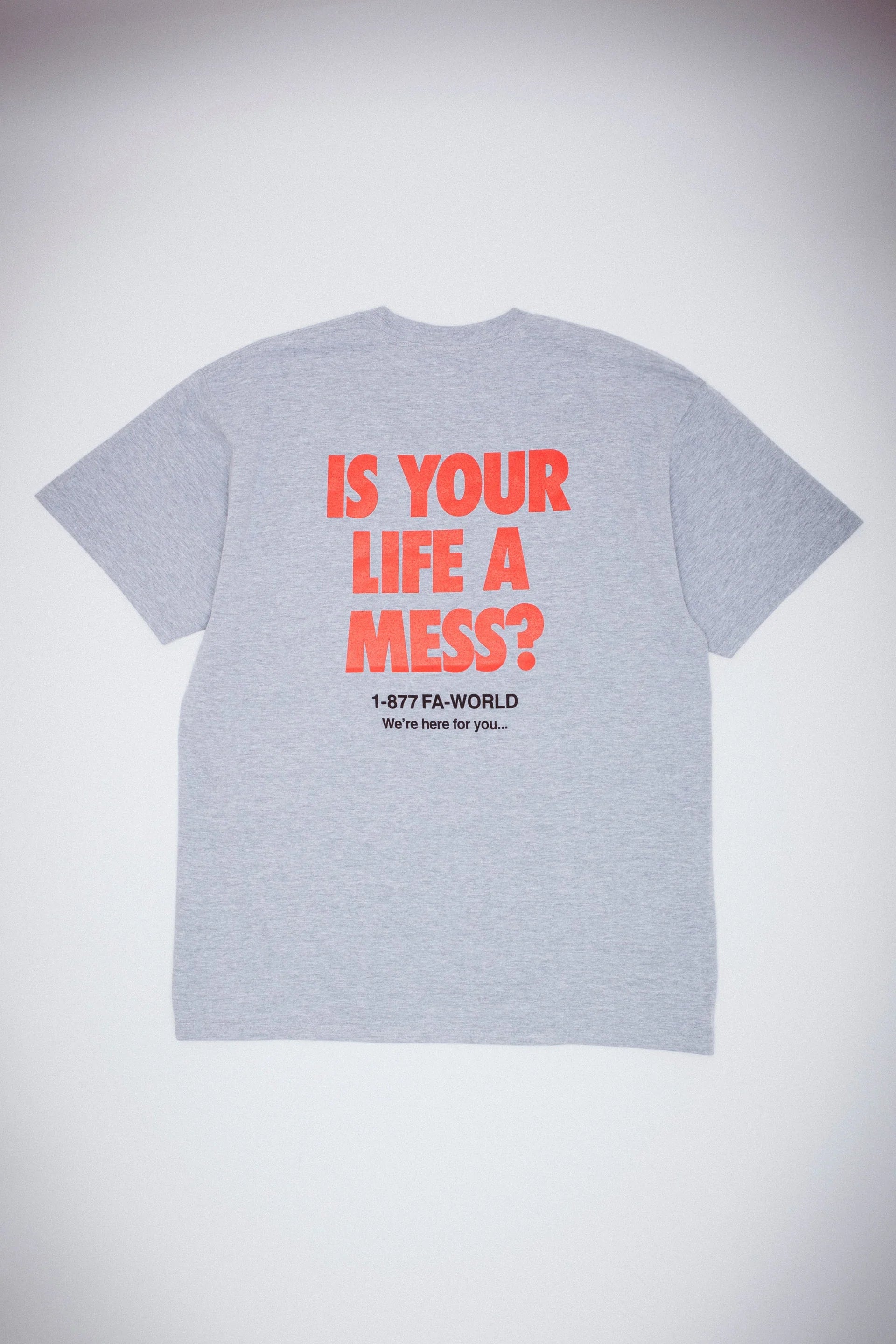 Fucking Awesome Is Your Life A Mess T-Shirt Herren T-Shirt Fucking Awesome 
