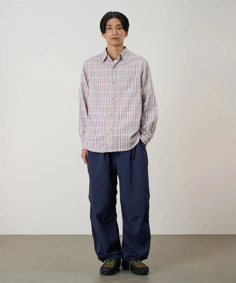 Gramicci Checkered Ombre Shirt Herren Langarm-Hemd Gramicci 