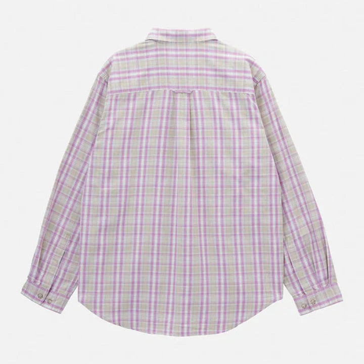 Gramicci Checkered Ombre Shirt Herren Langarm-Hemd Gramicci 