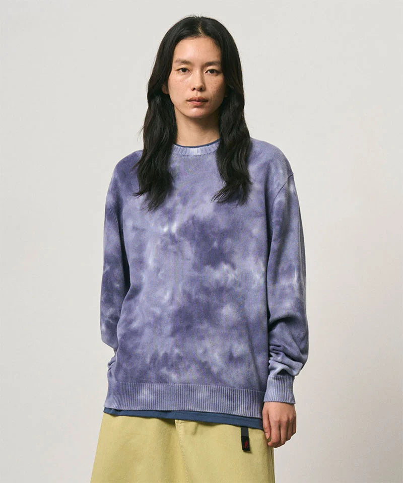 Cotton Knit Crew Navy Fade Bild 2