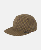 Mini Check Nylon Cap Brown Check Bild 1