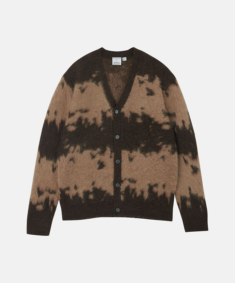 Mohair Splatter Cardigan Taupe Splatter Bild 1