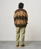 Mohair Splatter Cardigan Taupe Splatter Bild 4