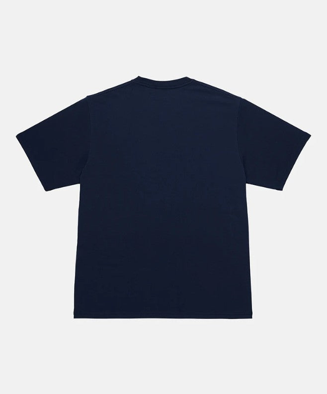 One Point Logo Tee Navy Bild 2