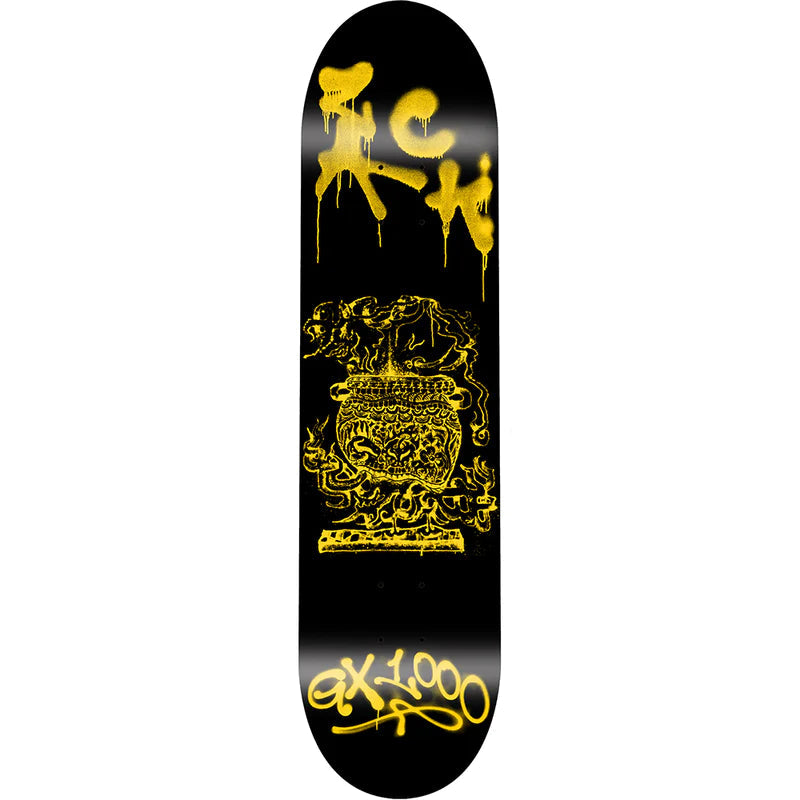 GX 1000 Sincere Black Zack Krull Deck - 8.375" Decks GX 1000 Skateboards 