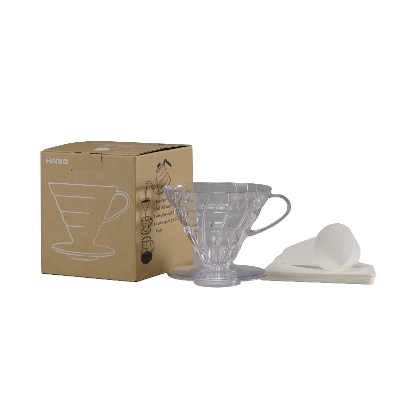 Hario V60 Plastik Dripper 02 - White Kaffeefilter Hario 