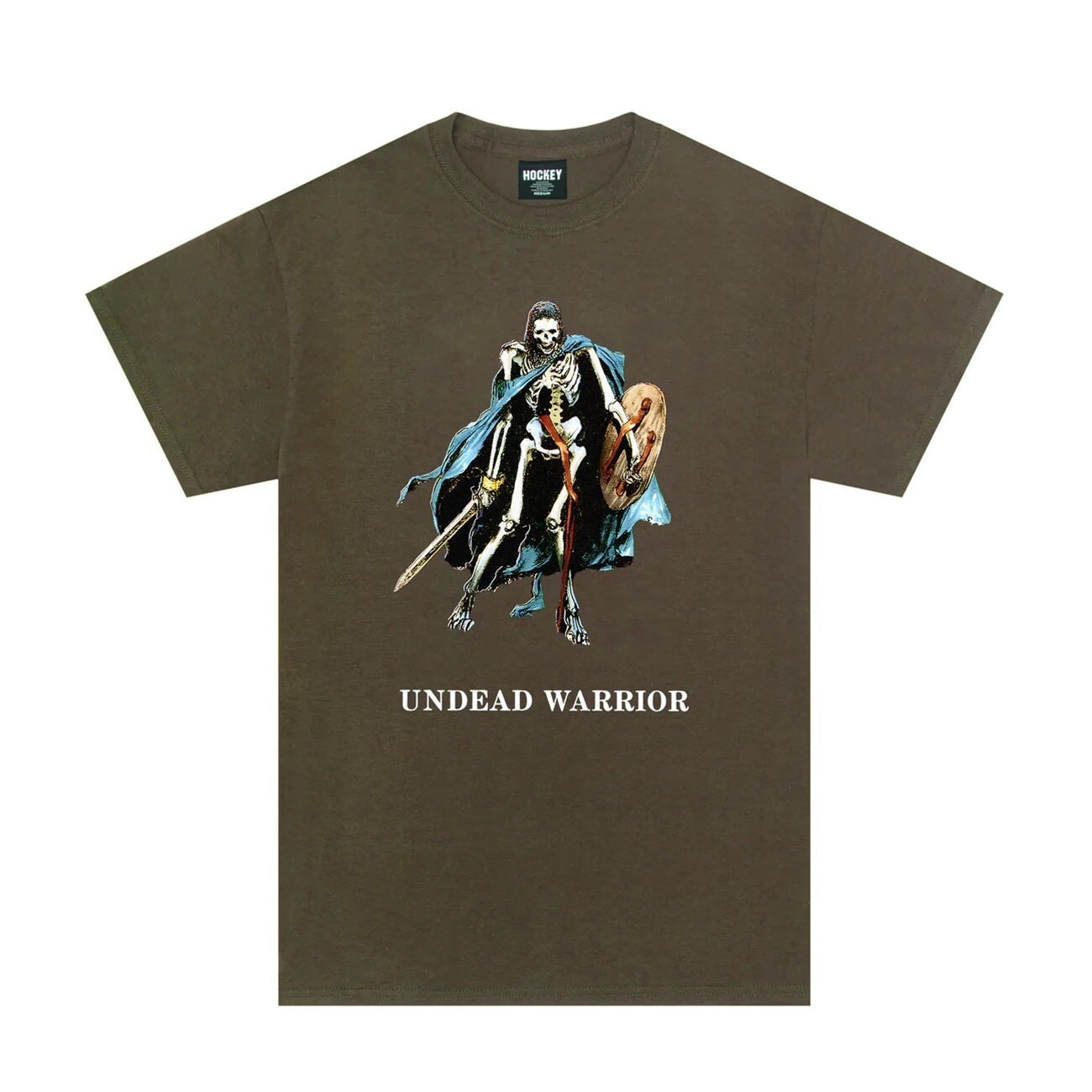Hockey Undead Warrior T-Shirt Herren T-Shirt Hockey Skateboards 