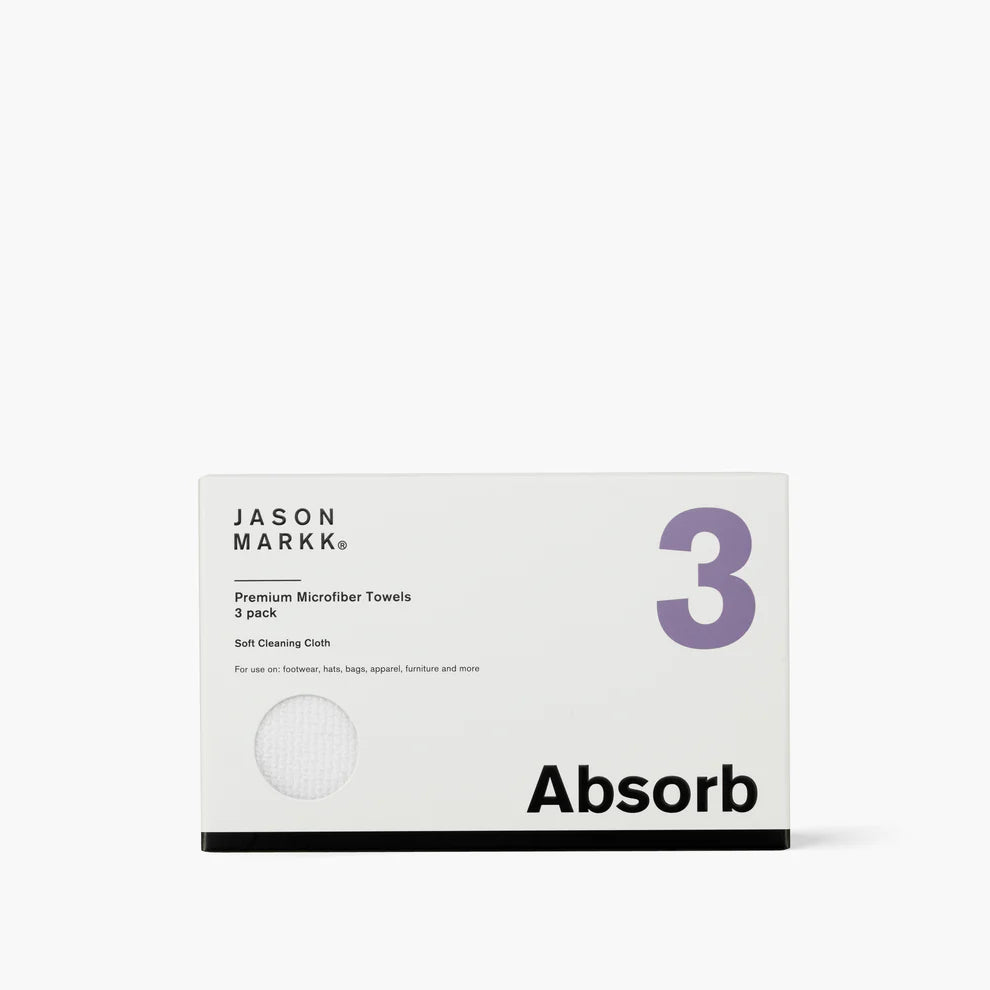 Jason Markk Premium Microfiber Towel 3 Pack Schuhpflege Jason Markk 