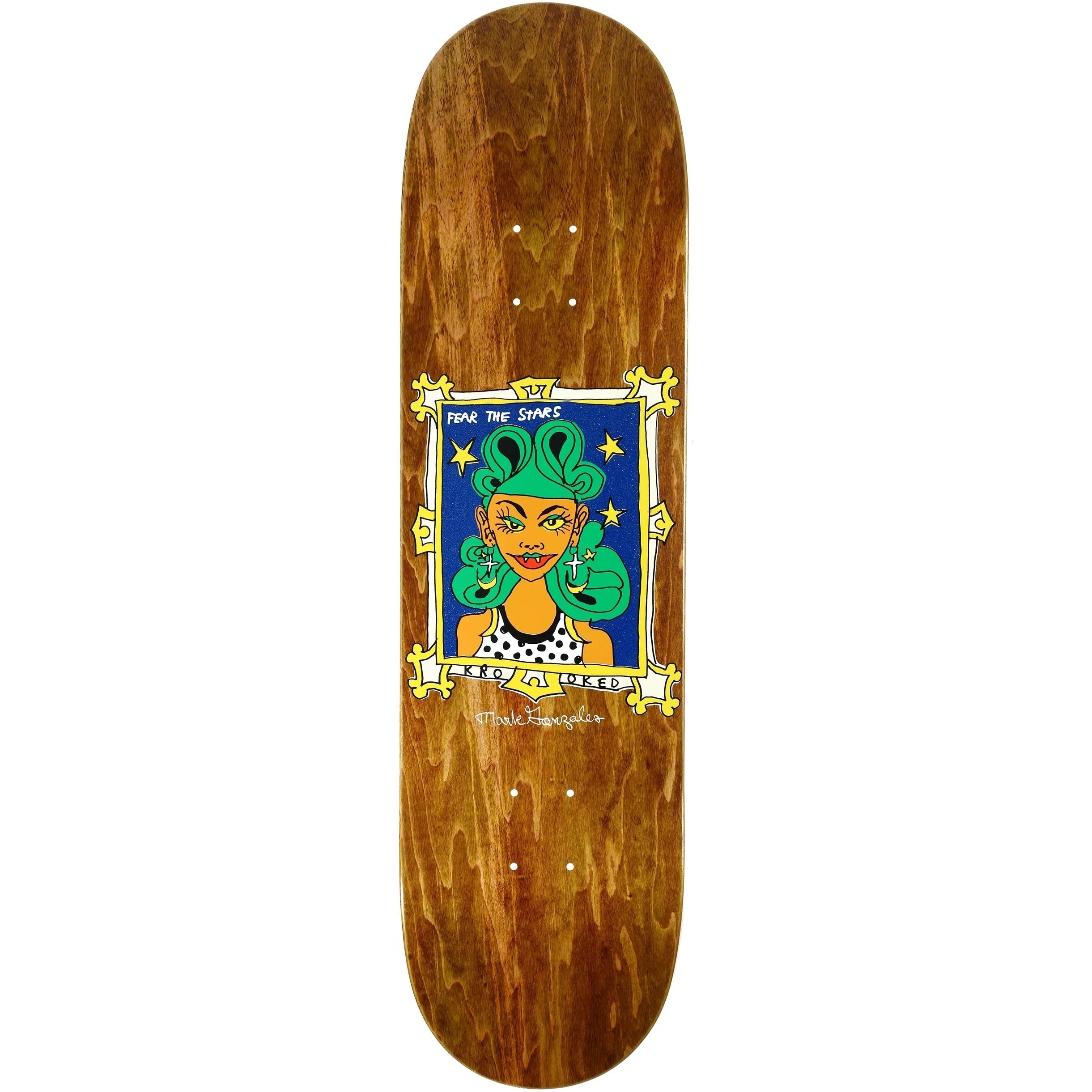 Krooked Fear Gonzales Deck - 8,5" Decks Krooked Skateboards 