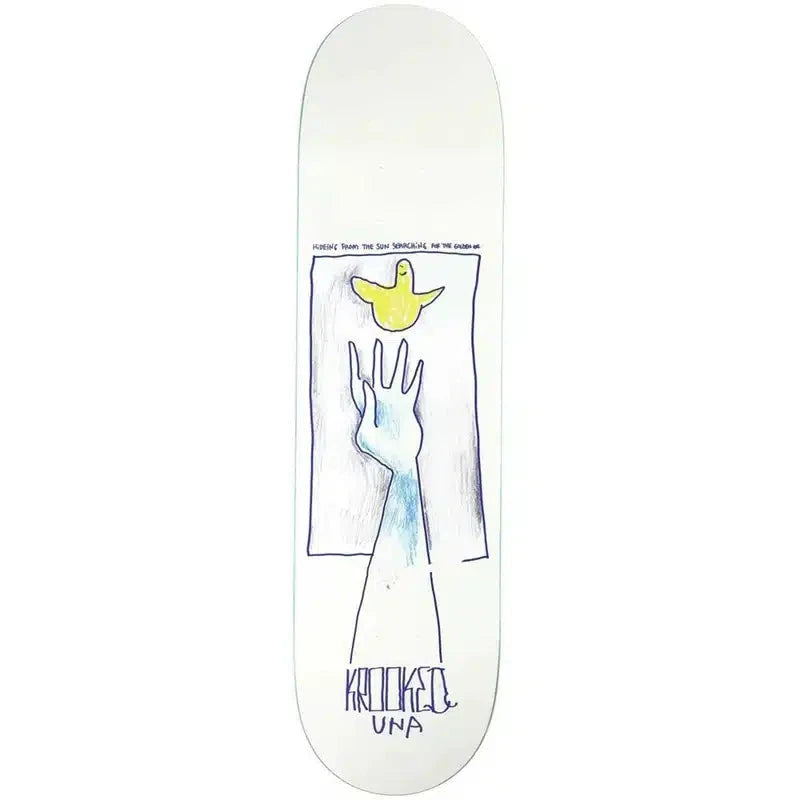 Krooked Golden Una Farra Deck - 8.28" Decks Krooked Skateboards 
