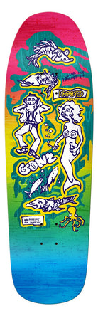 Krooked Gonz Color My Friends Deck - 9,81" Decks Krooked Skateboards 