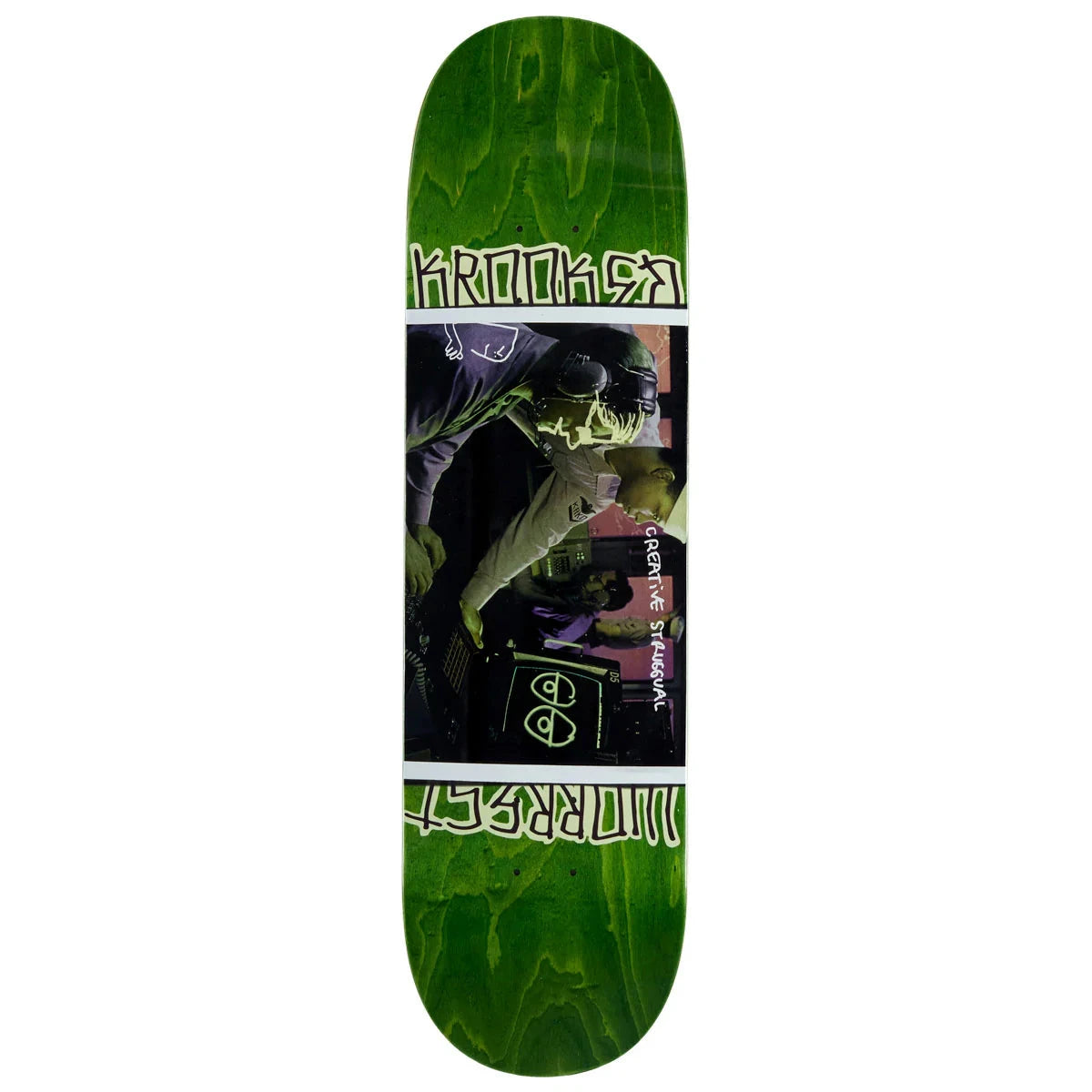Krooked Worrest Struggual DBX Deck - 8.25" Decks Krooked Skateboards 