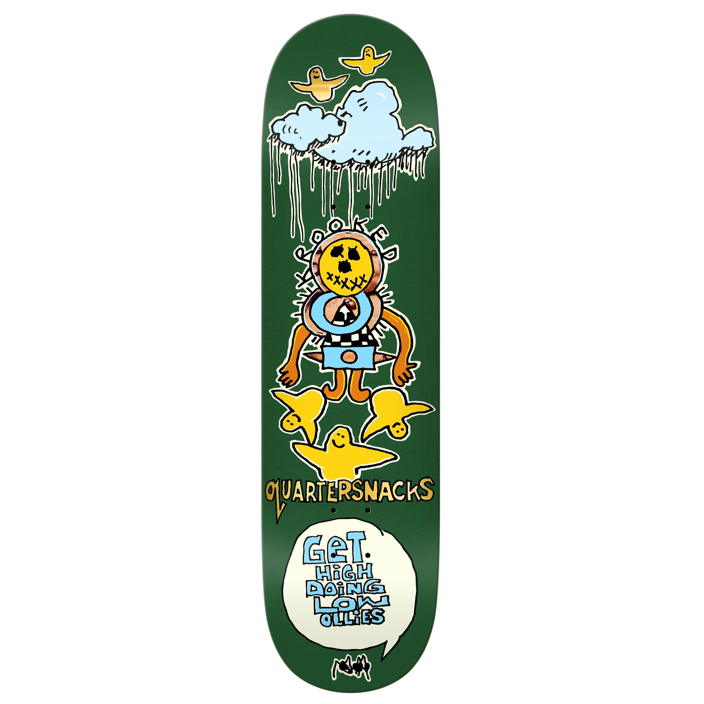 Krooked x Quartersnacks Get High Deck - 8,25" Decks Krooked Skateboards 