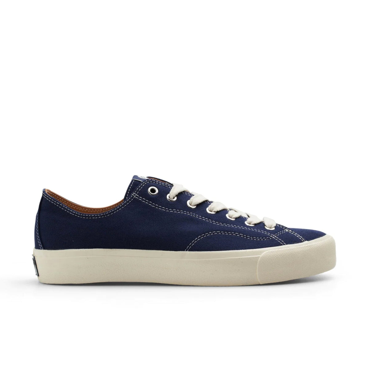 Last Resort AB VM003 LO Navy Suede Sneaker Skate Shoe Unisex Womens 10 Mens 8.5 VM003-Lo Suede (Black/White) – Last Resort AB main image 3
