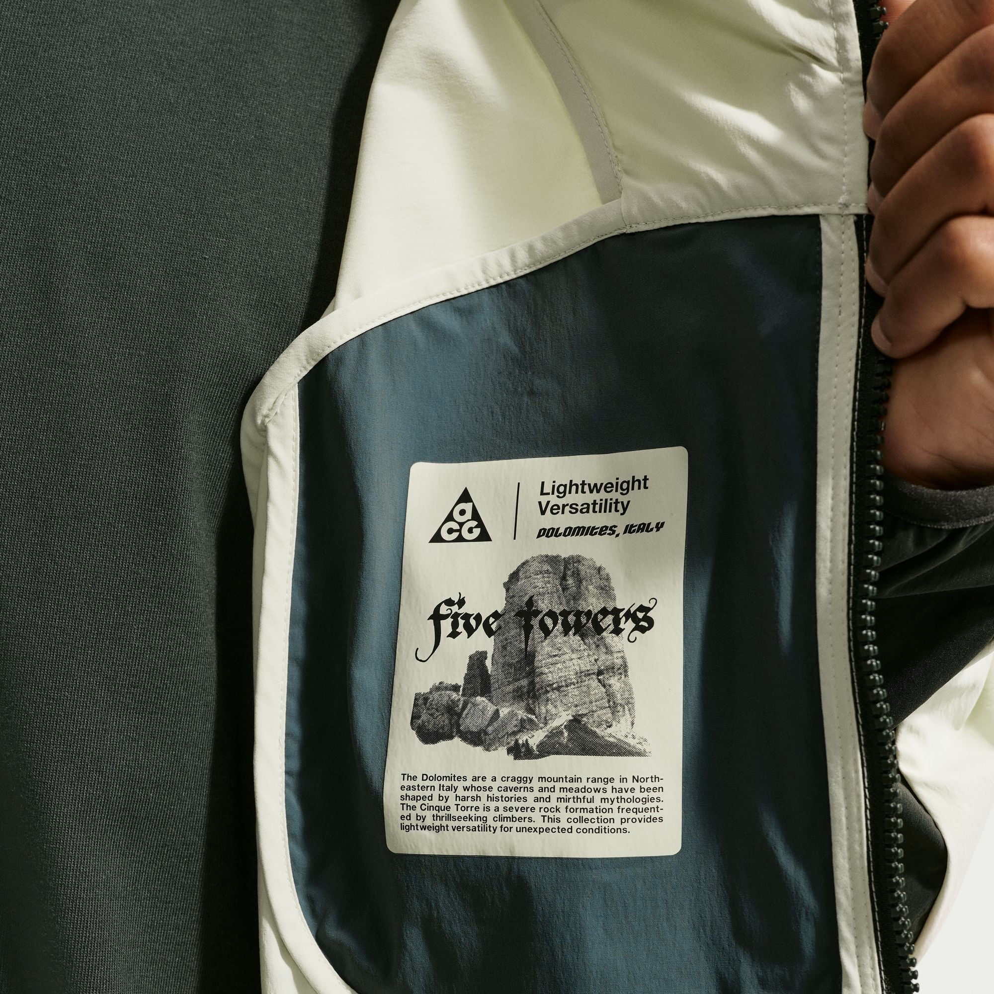 Nike ACG "Five Towers" UV-Jacke Herren Windjacke Nike ACG 