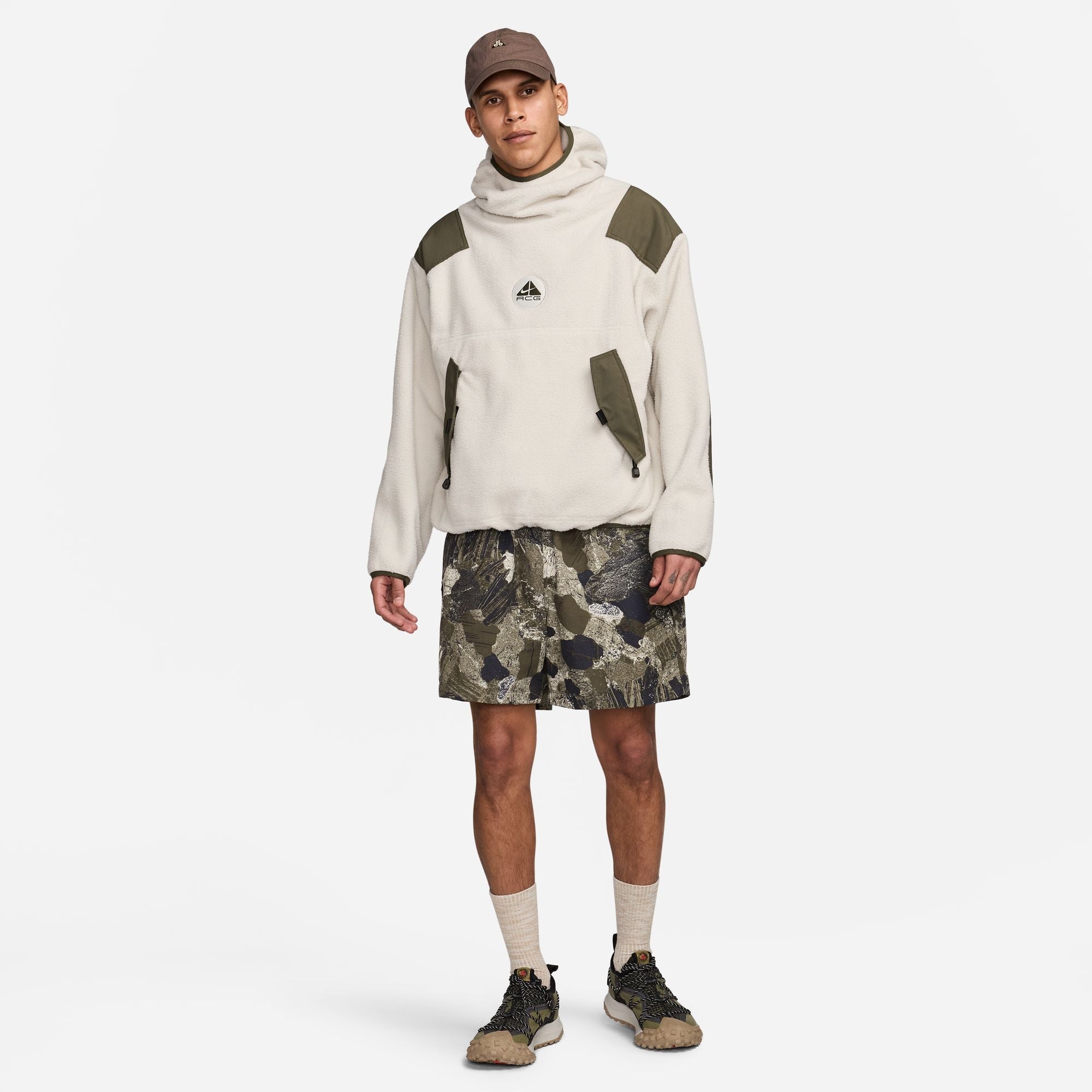 Nike retro fleece pullover sale