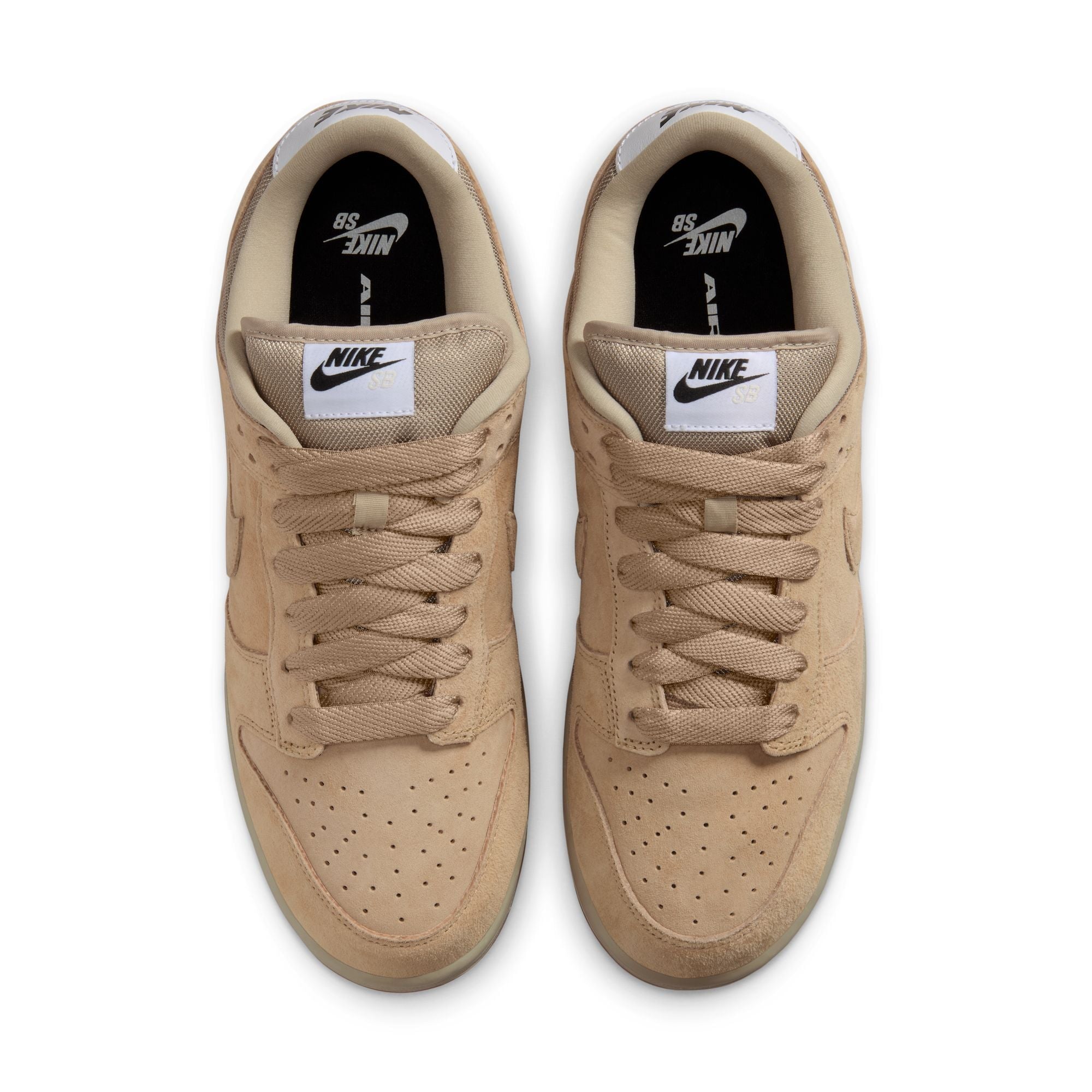 Nike SB Dunk Low Pro B Parachute Beige Skate Schuhe Skate-Sneakers Nike Skateboarding 