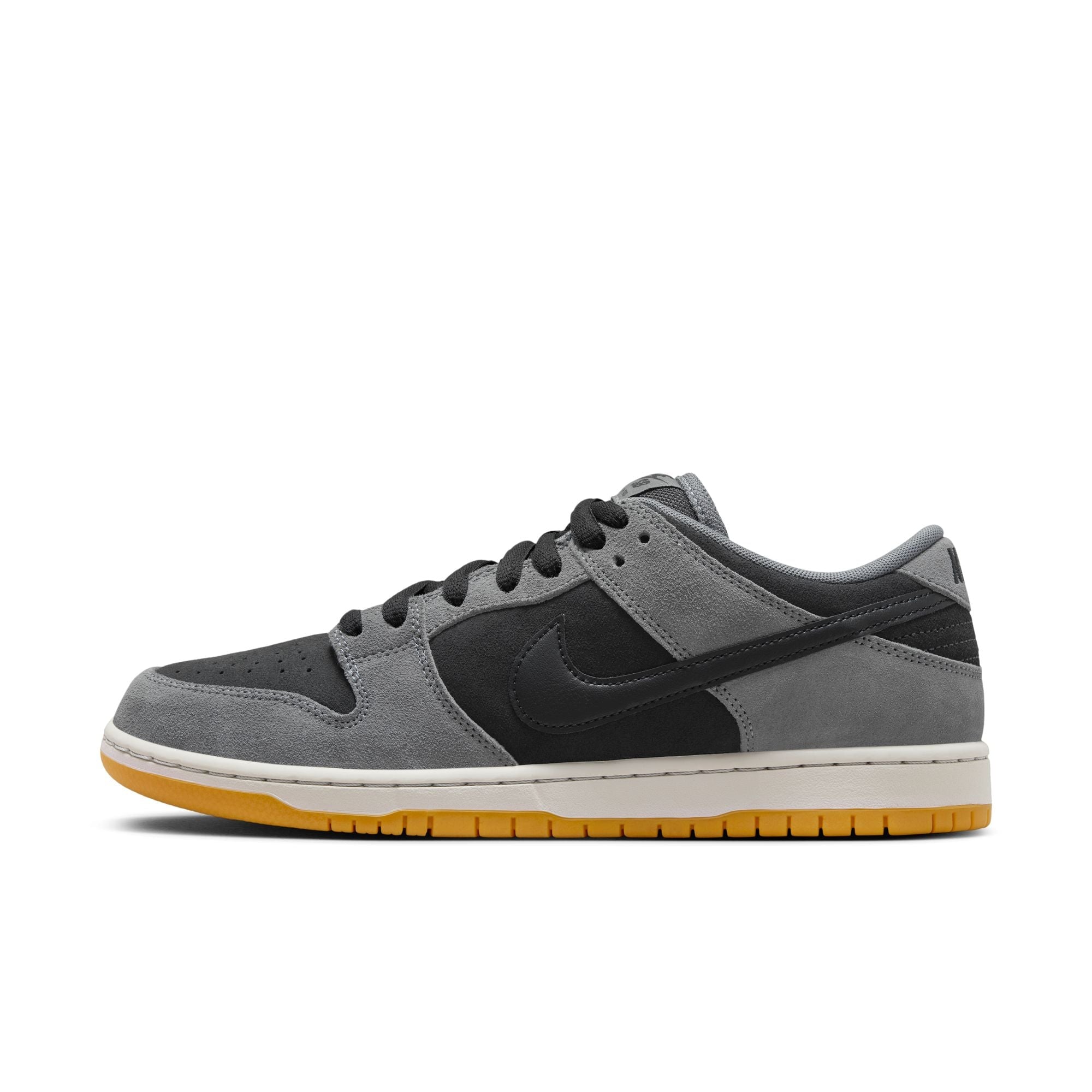 Nike SB Dunk Low Pro Black & Smoke Grey Skate Schuhe Skate-Sneakers Nike Skateboarding 