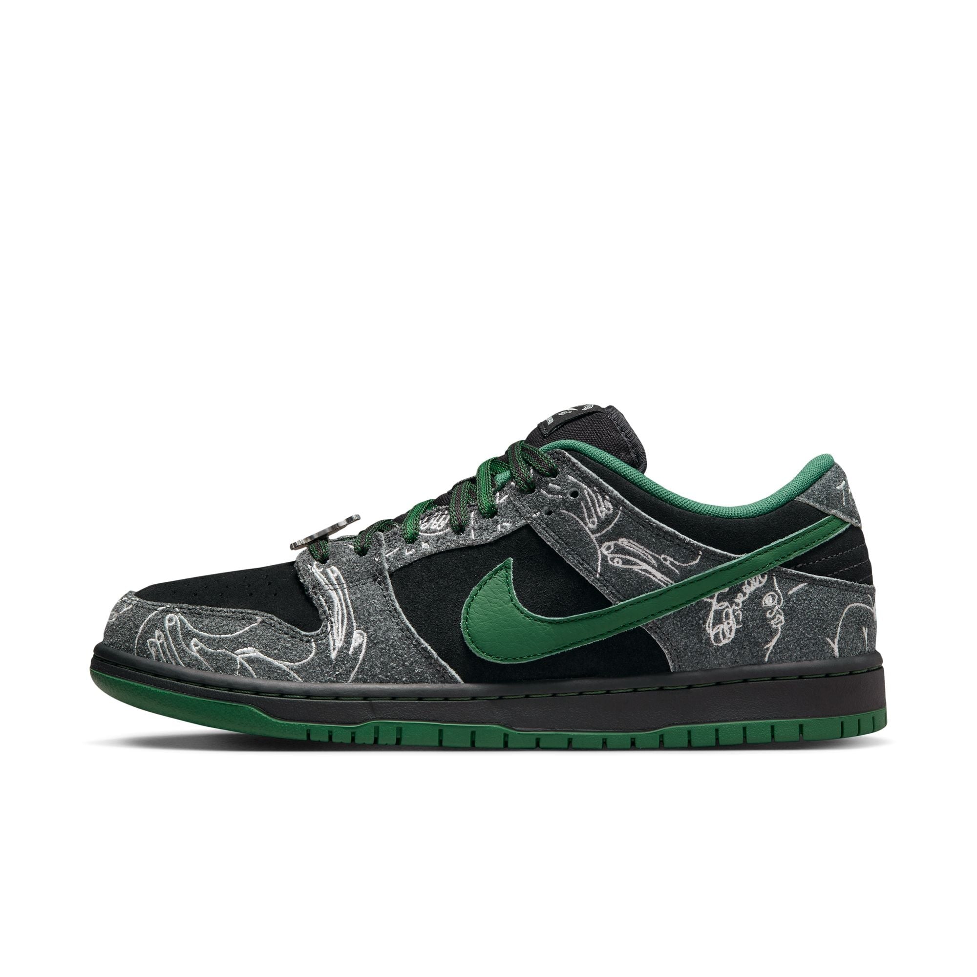 Nike SB Dunk Low Pro QS "THERE Skateboards" Skate Schuhe Herren Skate-Sneakers Nike Skateboarding 