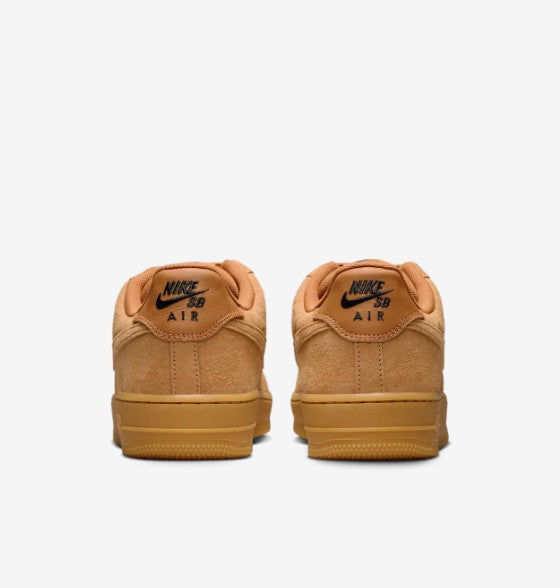 Nike SB Air Force 1 Flax/Black/Gum Light Bild 4