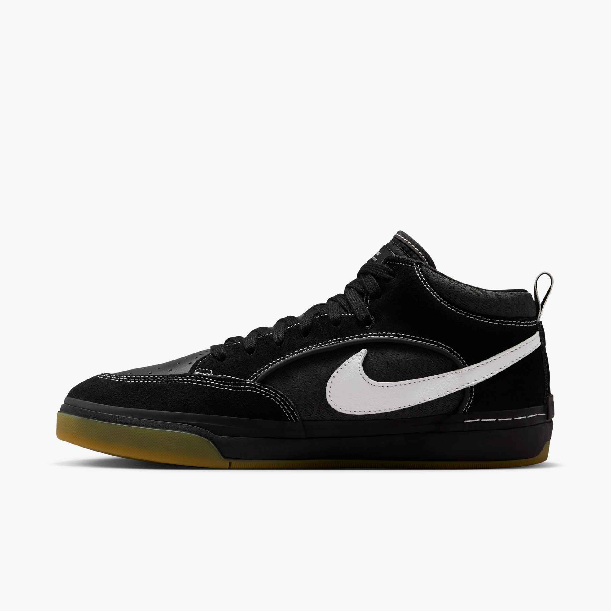 Nike SB React Leo Black/White-Black-Gu Bild 4