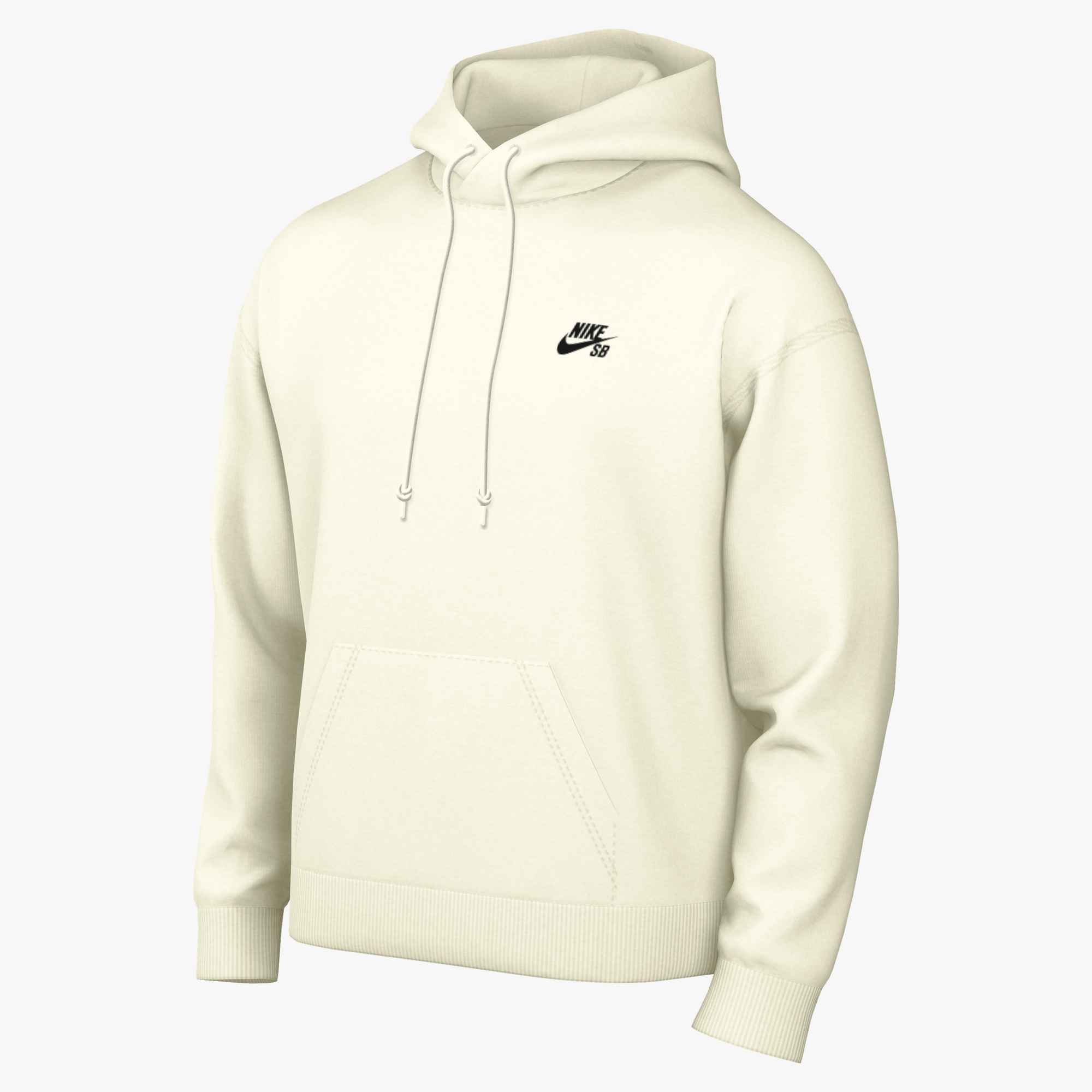 U Nk Sb Flc Po Hd Essntl Logo Black/White Bild 1