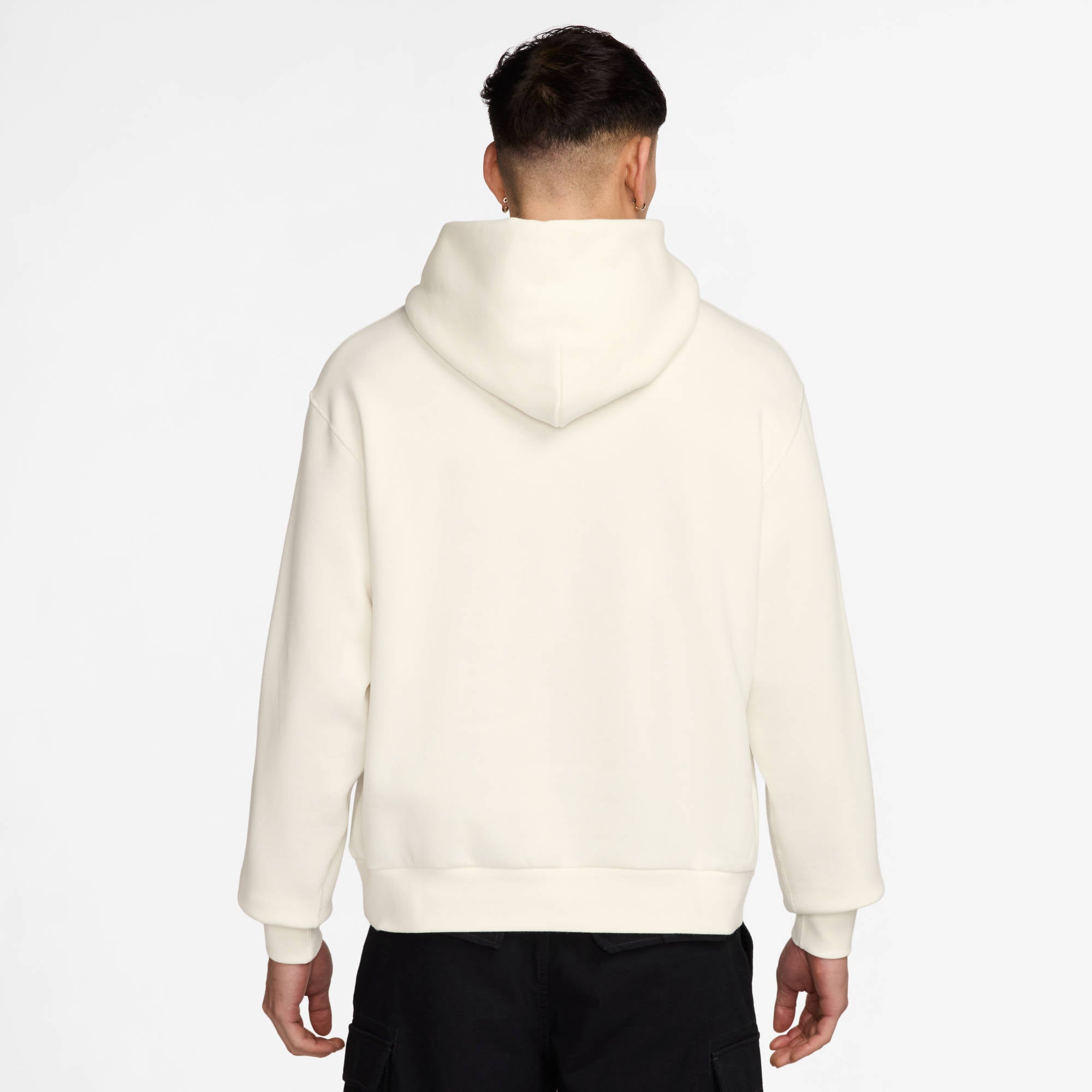 U Nk Sb Flc Po Hd Essntl Logo Black/White Bild 5