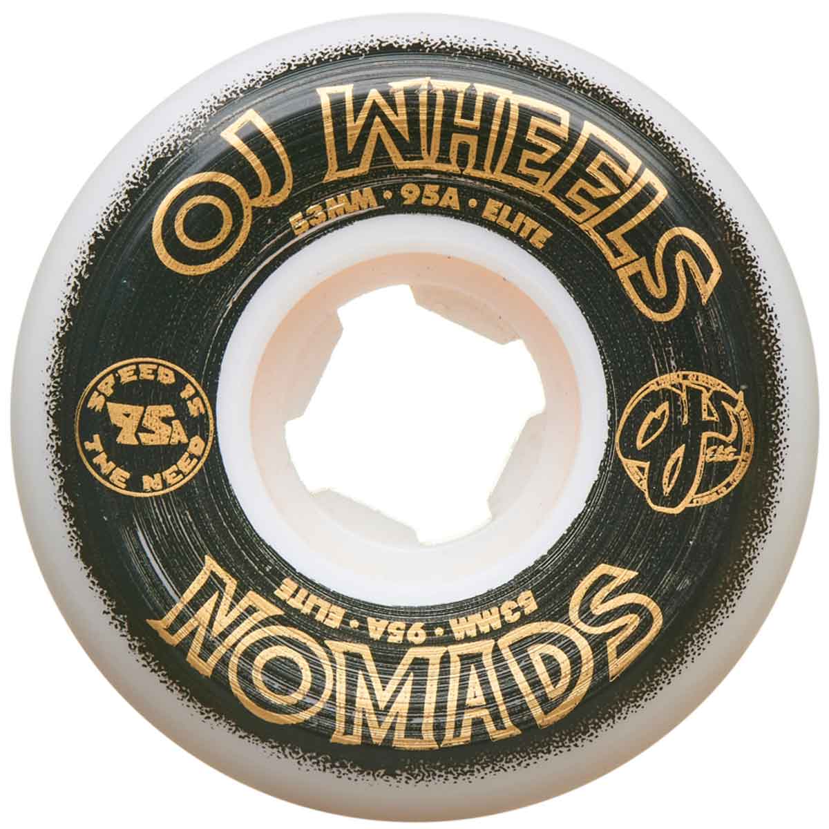 OJ Wheels Elite Nomads 95a Rollen - 53mm Rollen OJ Wheels 