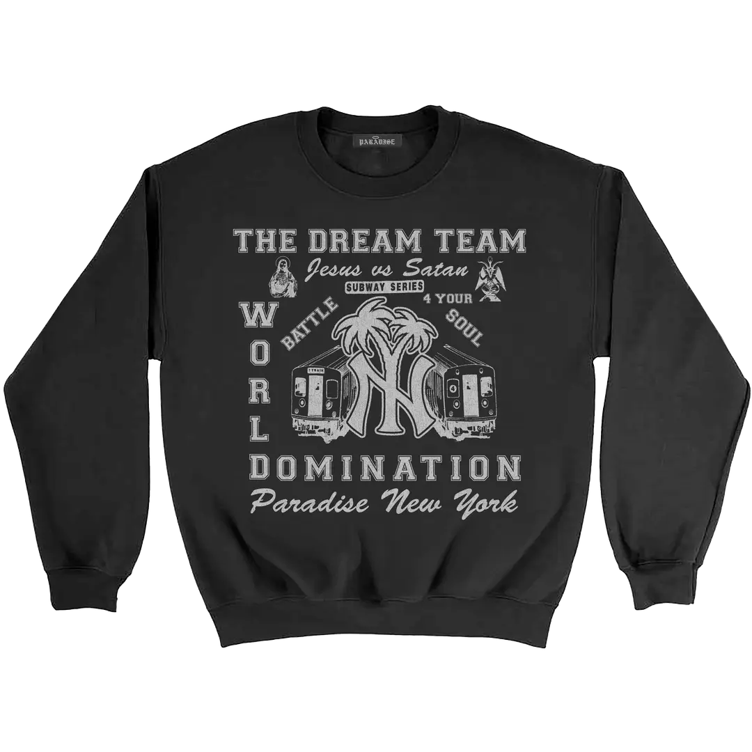 Paradise NYC Dream Team Crew Sweater Herren Sweater Paradise 