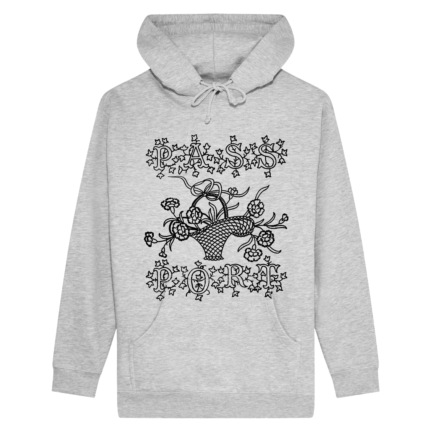 Pass~Port Edible Flowers Hoodie Herren Hoodie Passport Skateboards 