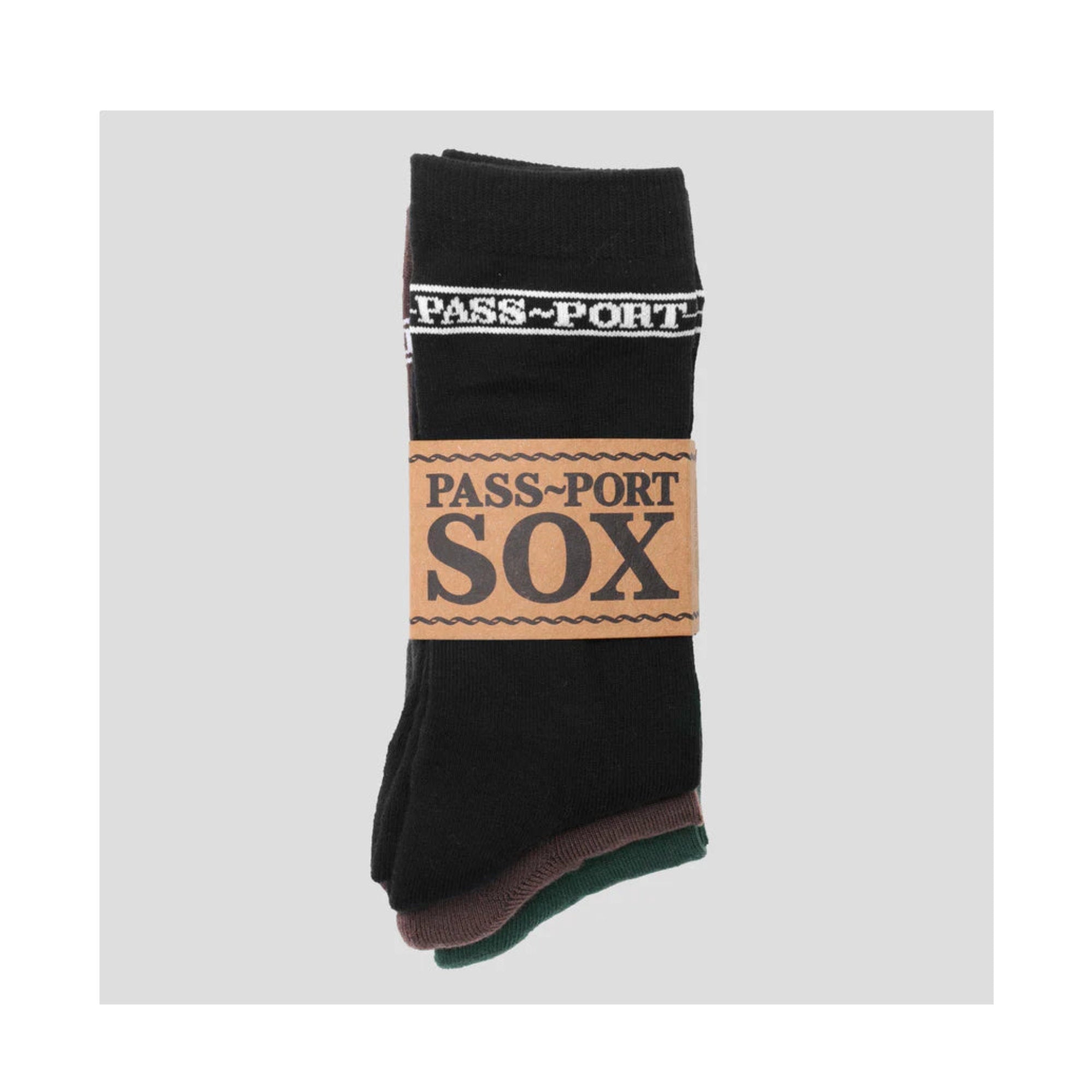 Pass~Port Hi Sox 3 Pack R43 Unisex Socken lang Passport Skateboards 