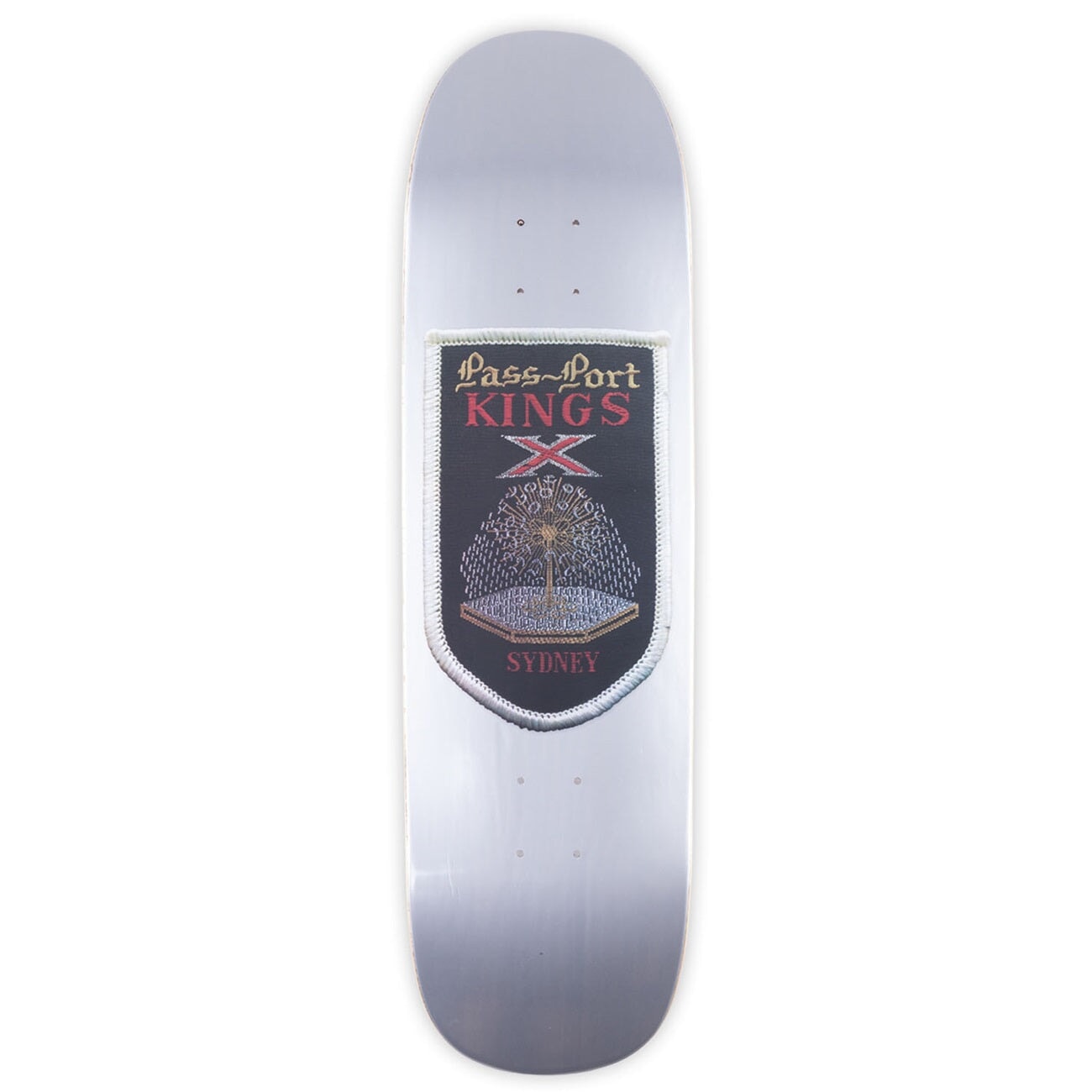 Pass~Port Patch Series Kings X Softie Deck - 8.625 Decks Passport Skateboards 