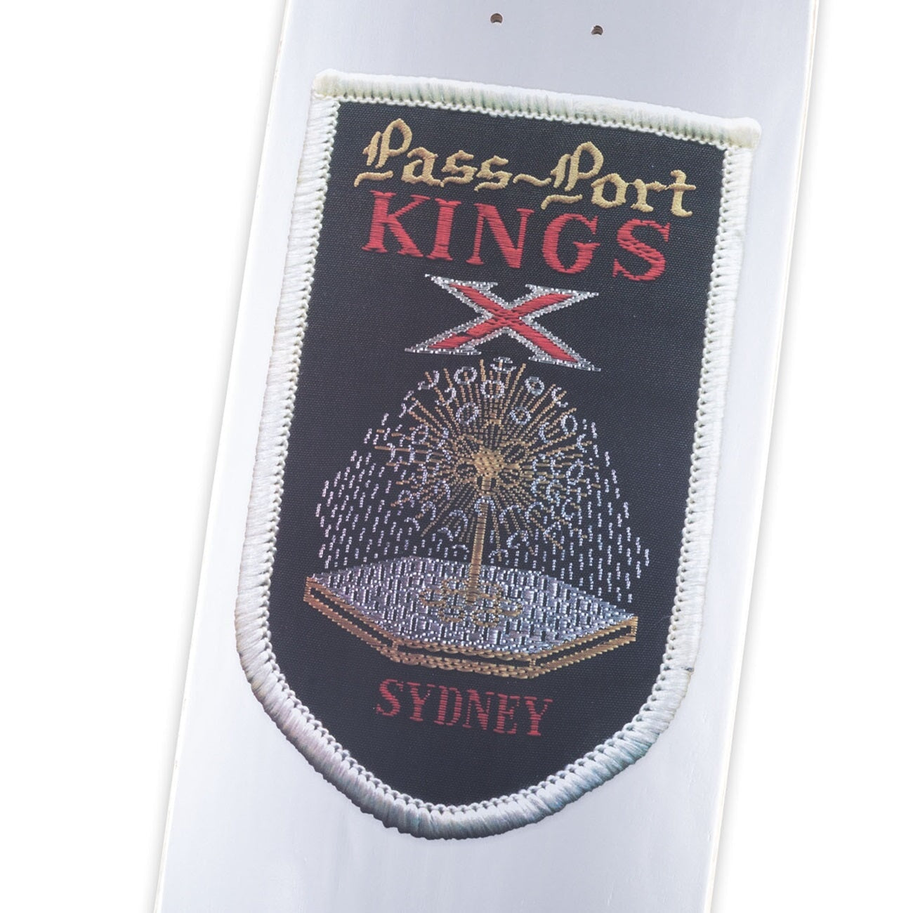 Pass~Port Patch Series Kings X Softie Deck - 8.625 Decks Passport Skateboards 