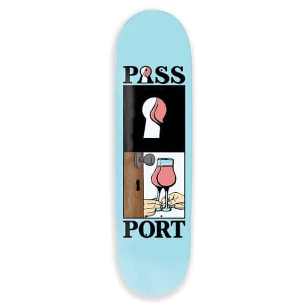 Pass~Port What U Think U Saw Series Skin Contact Deck - 8.38 Decks Passport Skateboards 