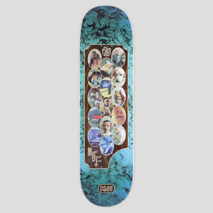 Pass~Port Yearbook Series Matlok Deck - 8.5 Decks Passport Skateboards 