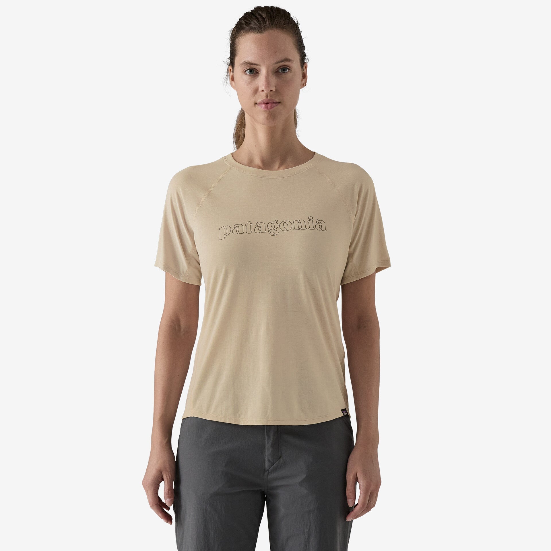 Patagonia Cap Cool Trail Graphic T-Shirt Damen T-Shirt Patagonia 