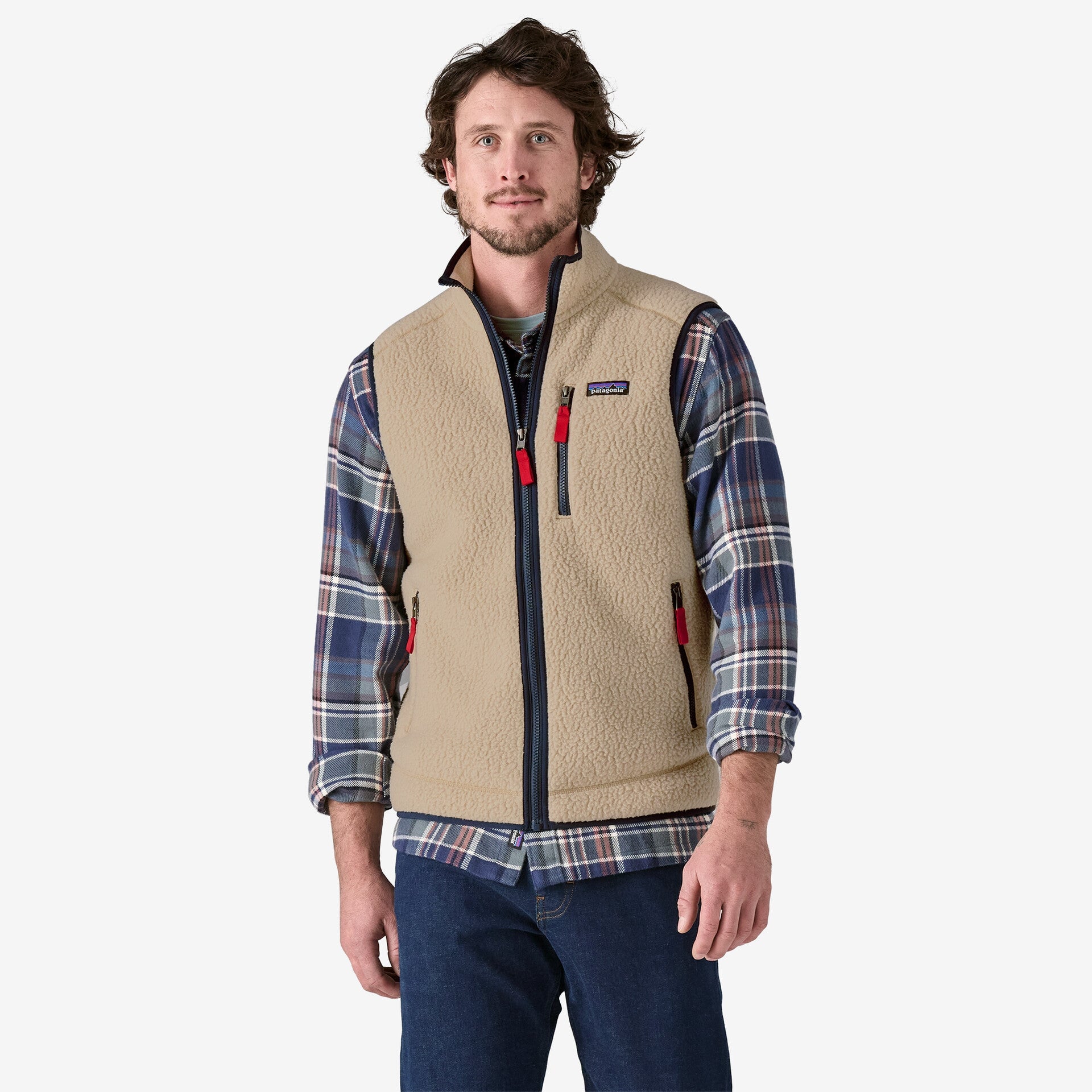 Patagonia Retro Pile Fleece Vest Herren Fleeceweste Patagonia 