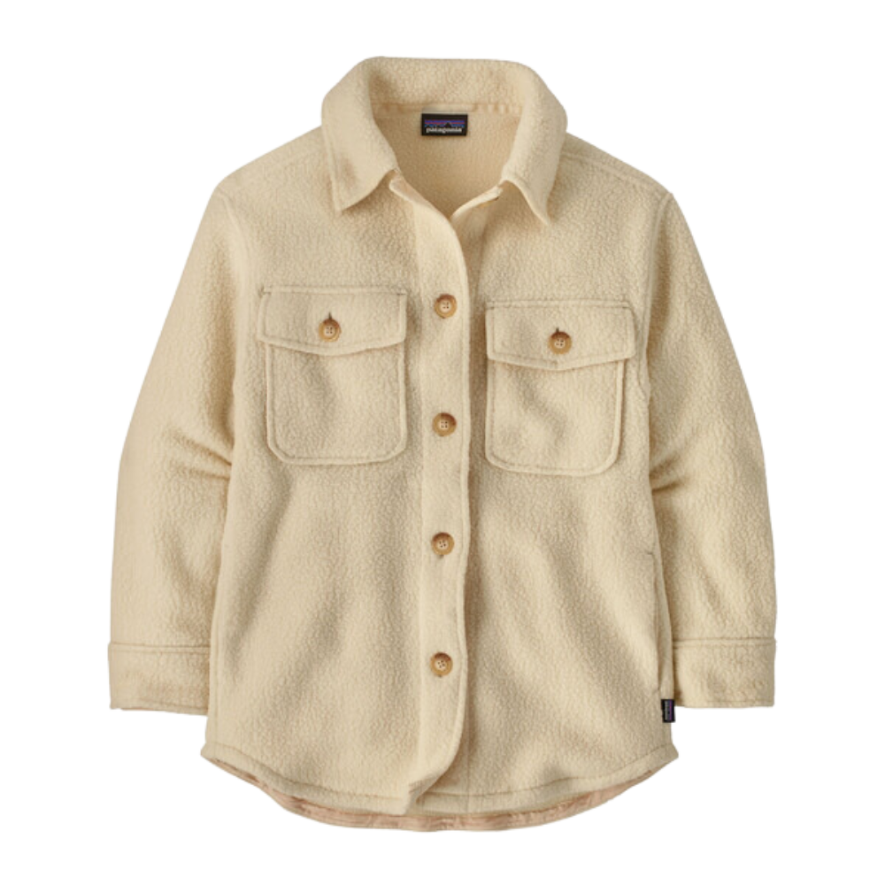 Ws Retro Pile Shacket Natural Bild 1