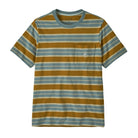 Ms MW Water People Mark Pocket Tee Big Wall Blue Sage Bild 1