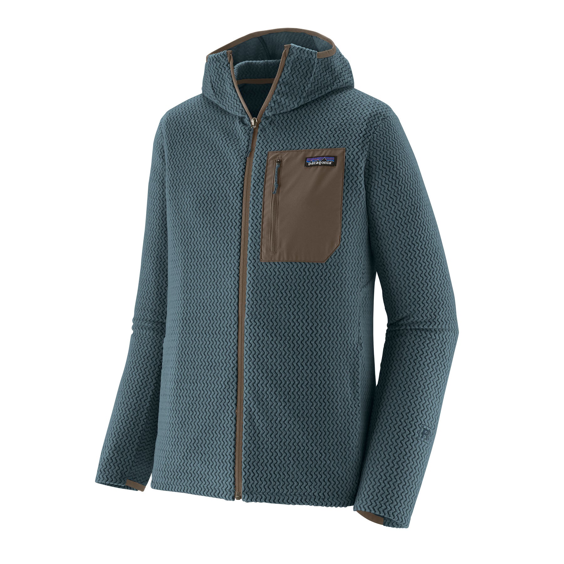 Ms R1 Air Full-Zip Hoody Summit Blue Bild 1