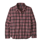 Ws LW Fjord Flannel Shirt Evergreen Fjord Berr Bild 1
