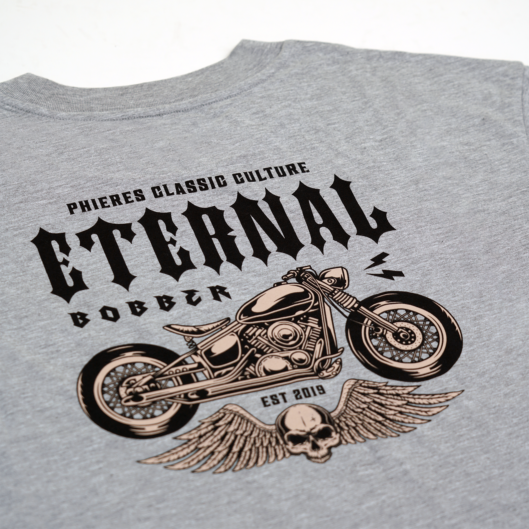 Eternalph Tee Heather Grey Bild 5