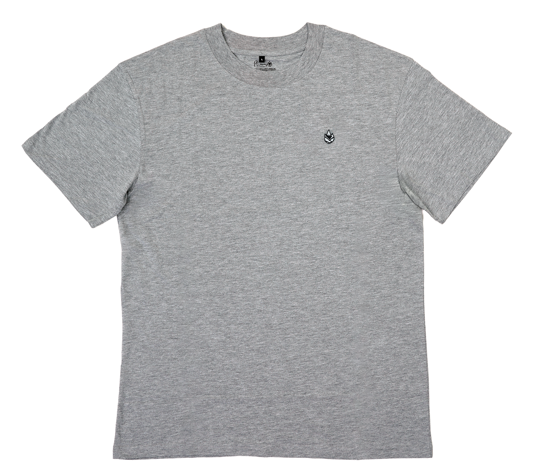 Lotuph Logo Tee Heather Grey Bild 2