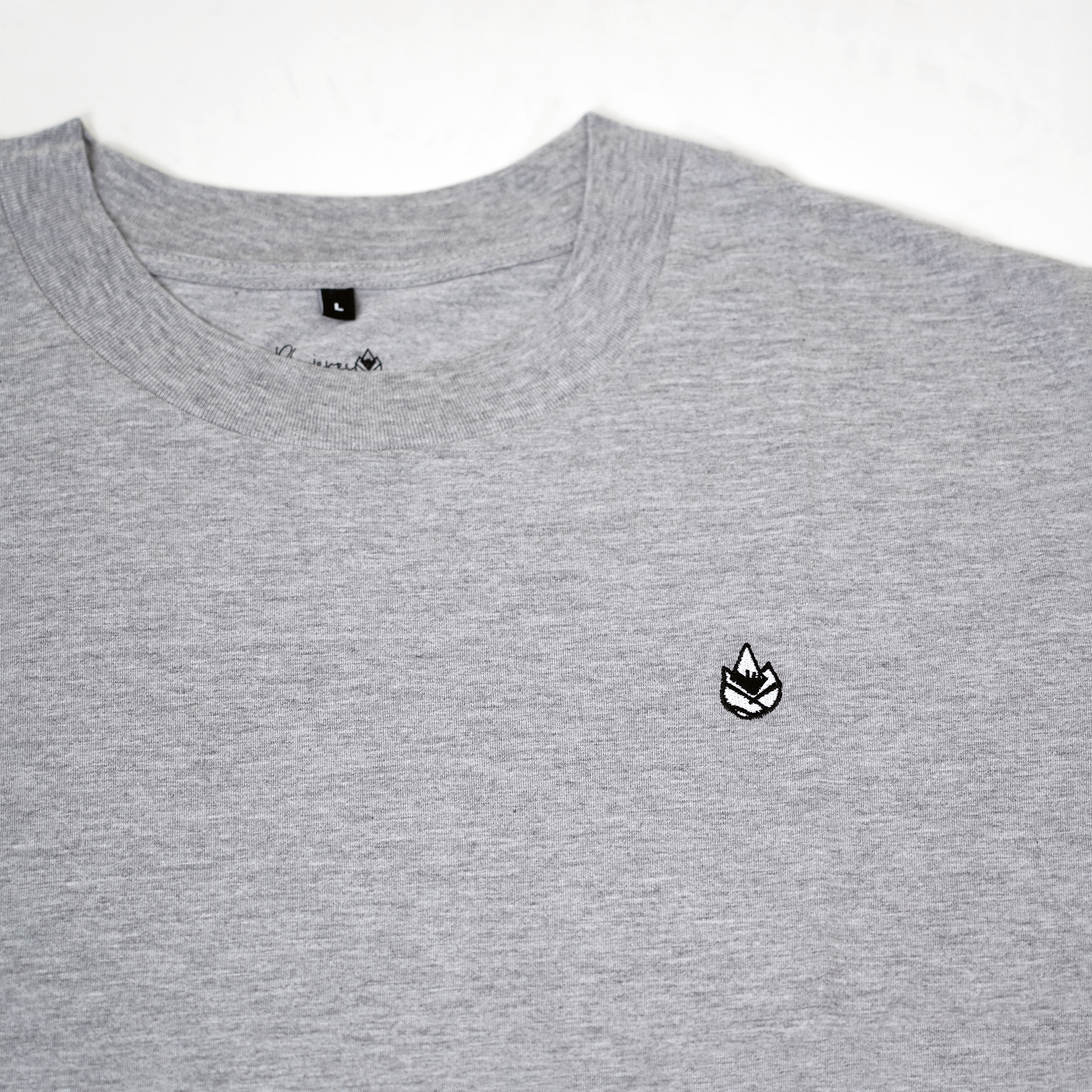Lotuph Logo Tee Heather Grey Bild 4