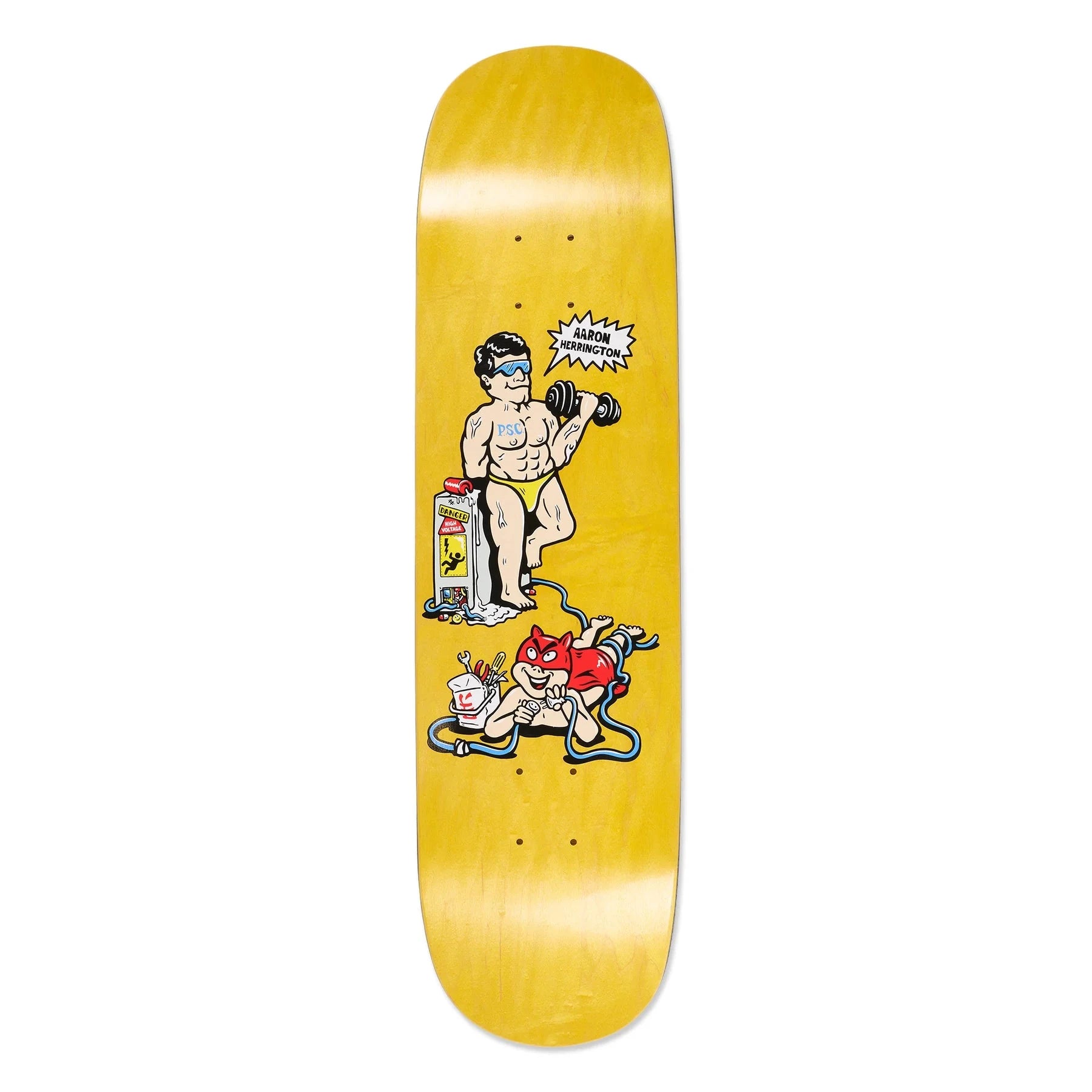 Polar Skate Co. Aaron Herrington Pumping Iron P2 Junior Deck - 8,25" Decks Polar Skate Co. 