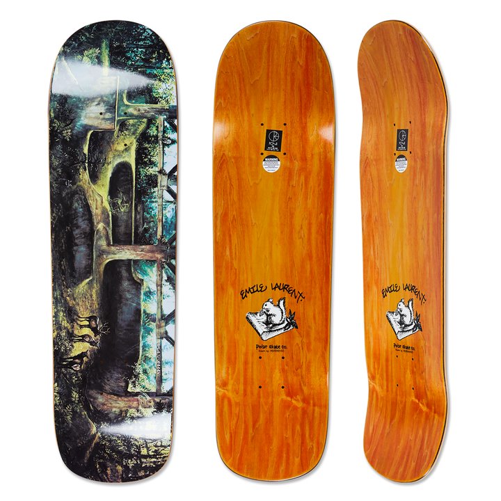 Polar Skate Co. Emile Laurent - Burnside 2084 Deck - P8 Decks Polar Skate Co. 