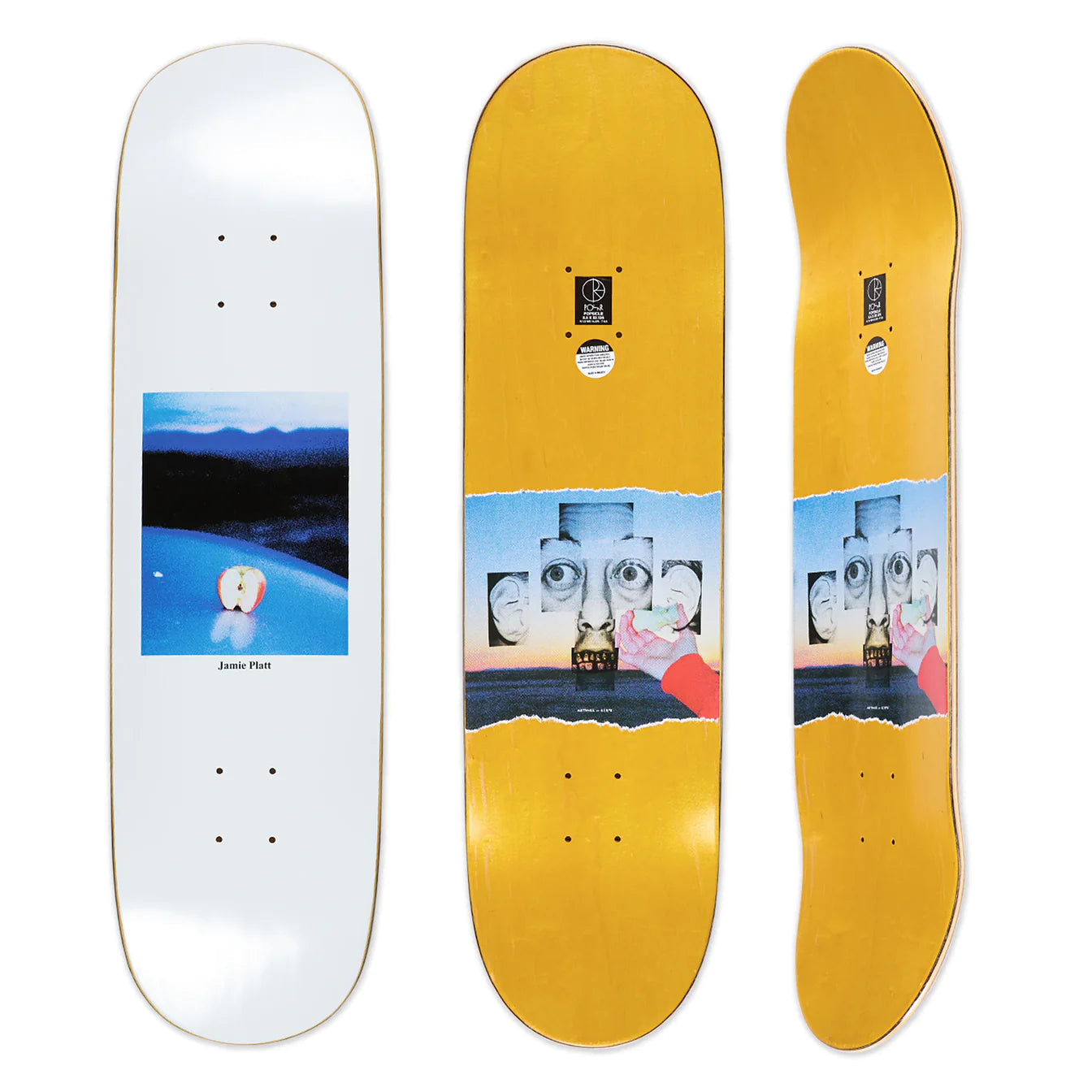 Polar Skate Co. Jamie Platt - Apple - 8.5" Decks Polar Skate Co. 