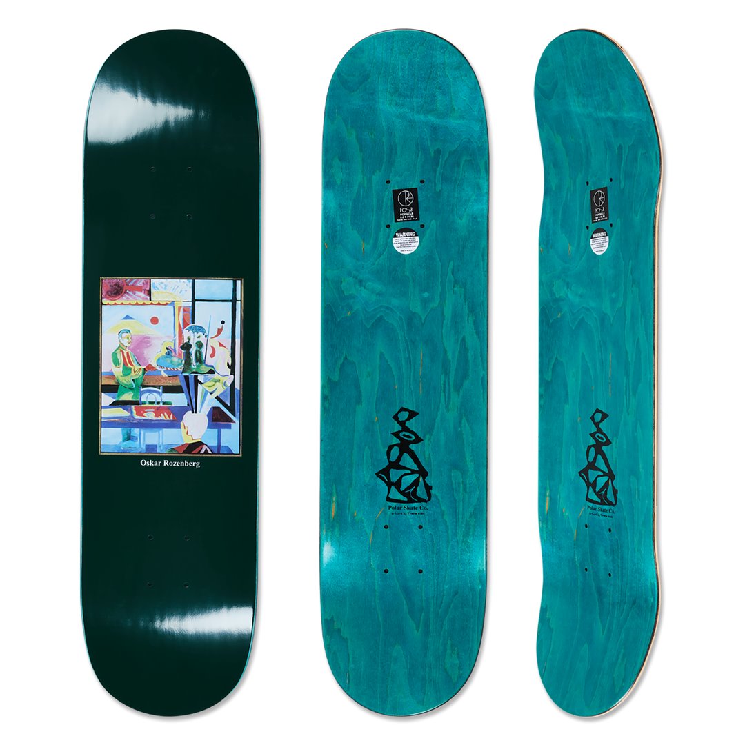 Polar Skate Co. Oskar Rozenberg - House of Eternal Return Deck - 8.25" Decks Polar Skate Co. 