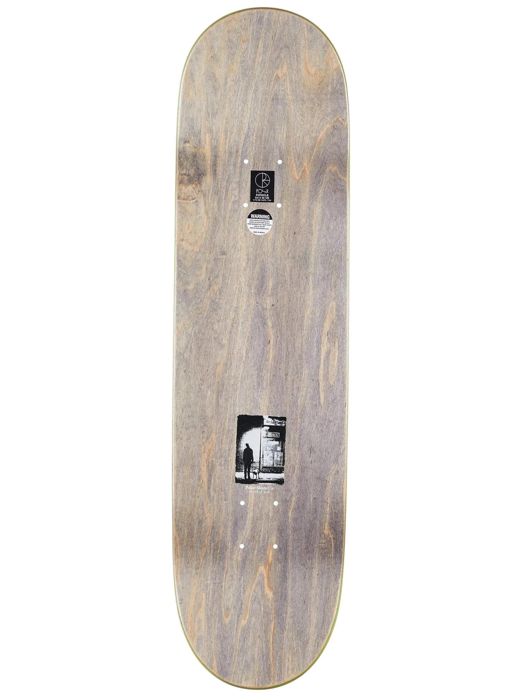 Polar Skate Co. Paul Grund - 5th Street Deck - 8.5" Decks Polar Skate Co. 